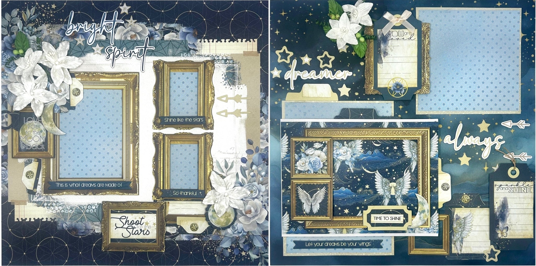 Bright Spirit Interactive 2-Page Layout (Virtual Class 122)